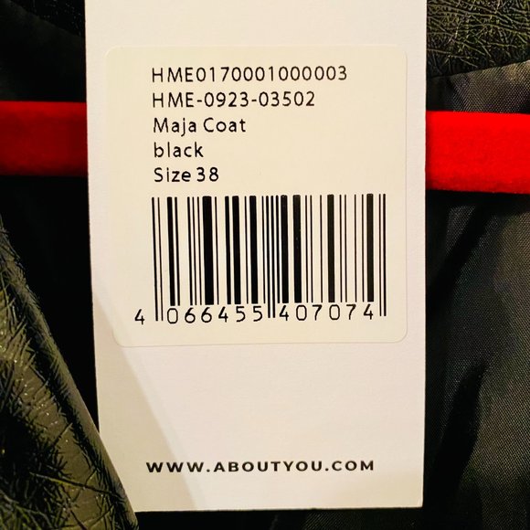 Hoermanseder 'Maja' Shiny Crinkle Trench Coat - Picture 5 of 7